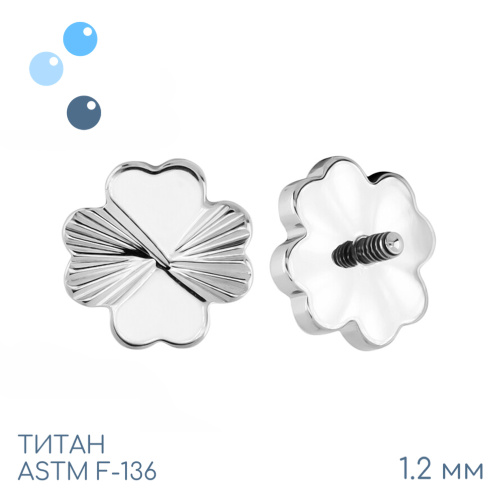 Накрутка Clover Ribbed 1.2 мм